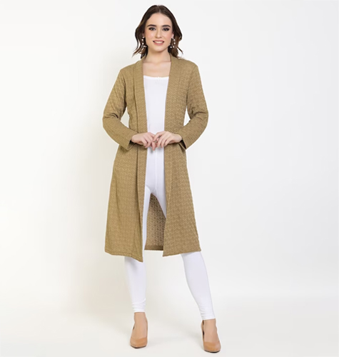 Women Beige Shrug